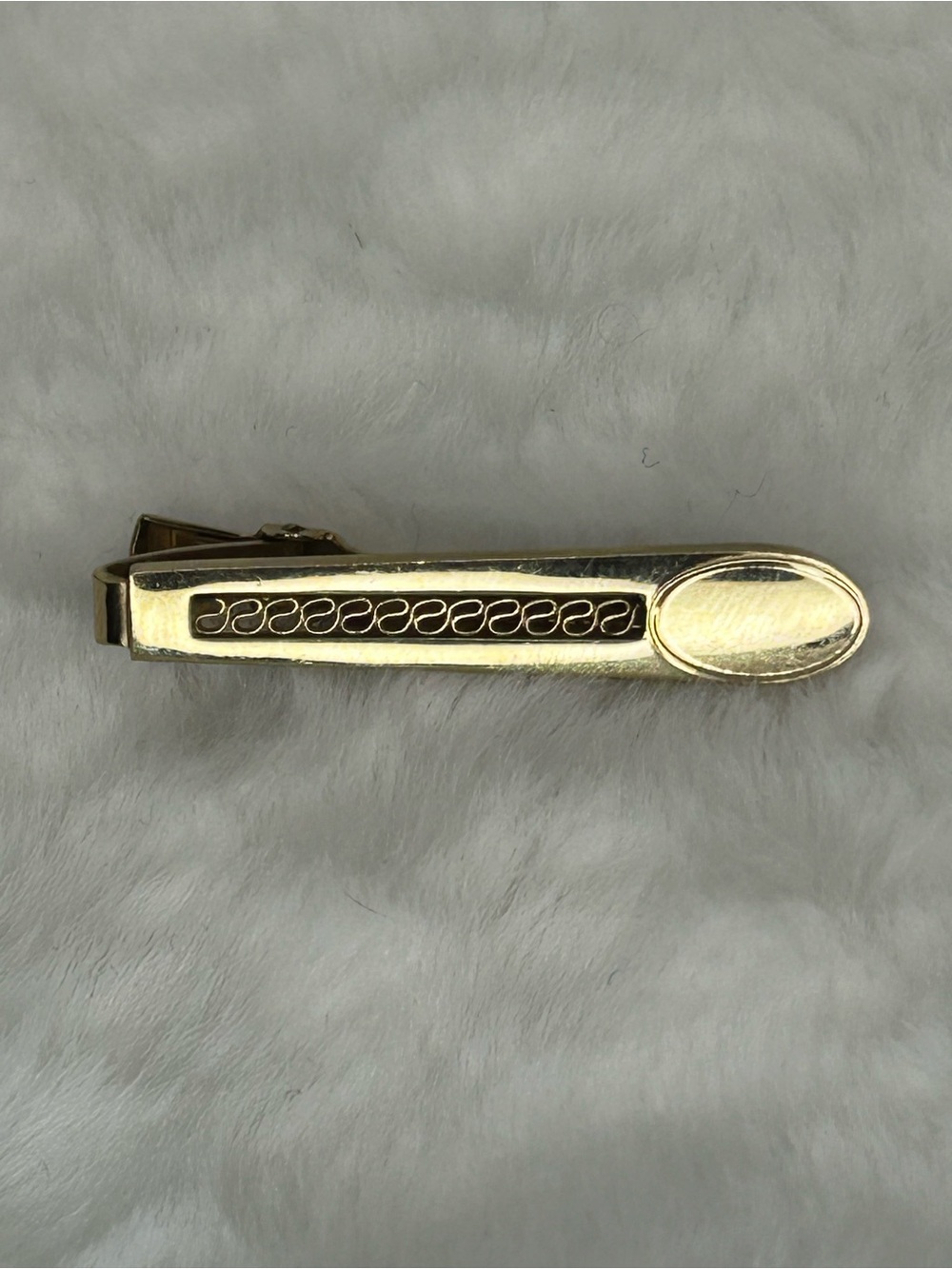 VINTAGE ANSON 12K GOLD FILLED TIE CLIP
